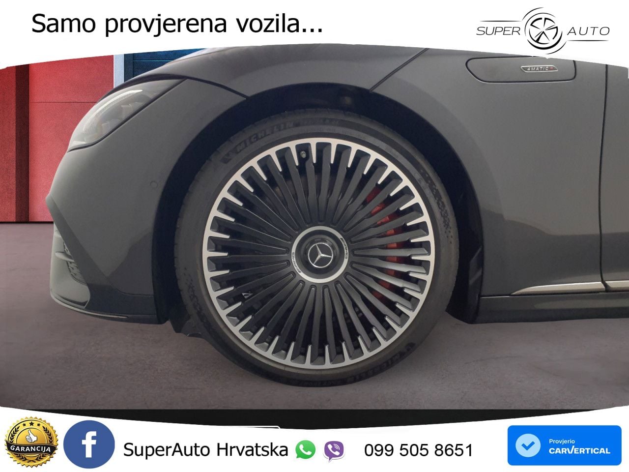 Mercedes EQE AMG 53 100 kWh (625 KS) 4MATIC+ LED+GR SJED+ACC
