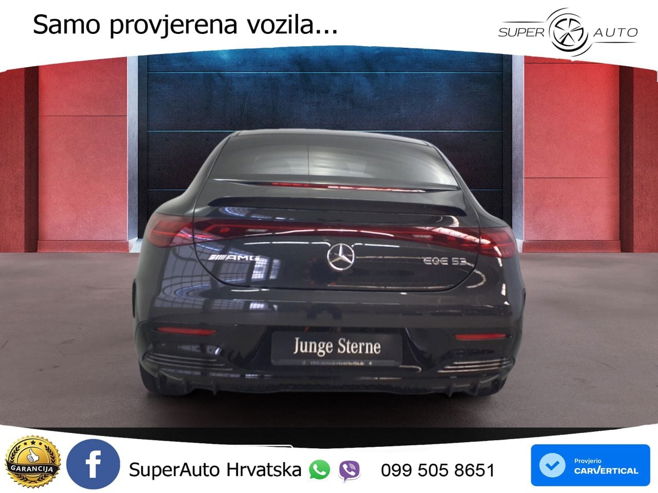 Mercedes EQE AMG 53 100 kWh (625 KS) 4MATIC+ LED+GR SJED+ACC