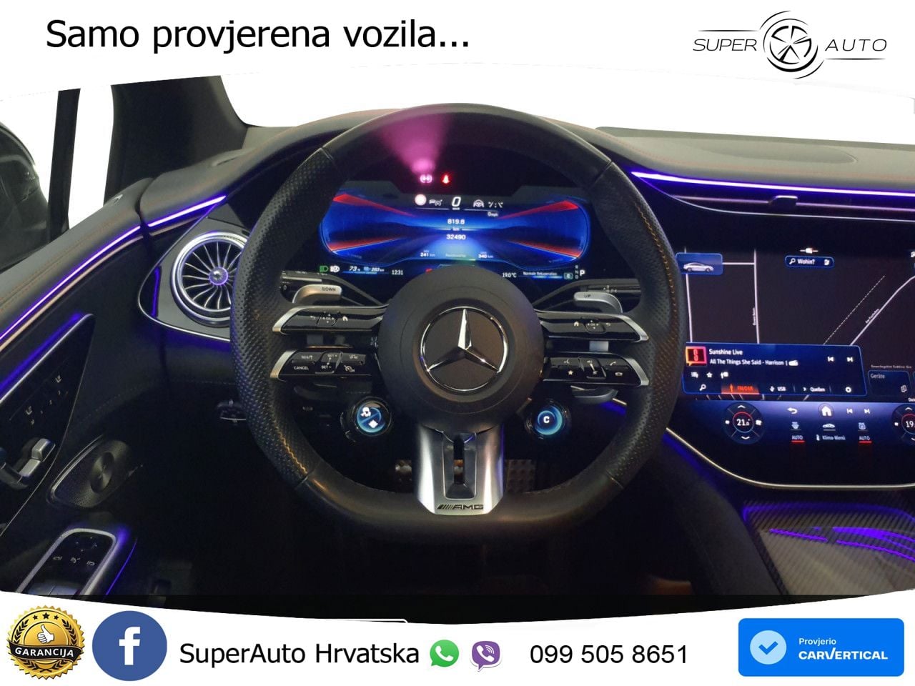 Mercedes EQE AMG 53 100 kWh (625 KS) 4MATIC+ LED+GR SJED+ACC