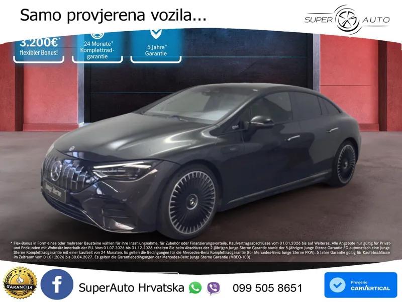 Mercedes EQE AMG 53 100 kWh (625 KS) 4MATIC+ LED+GR SJED+ACC