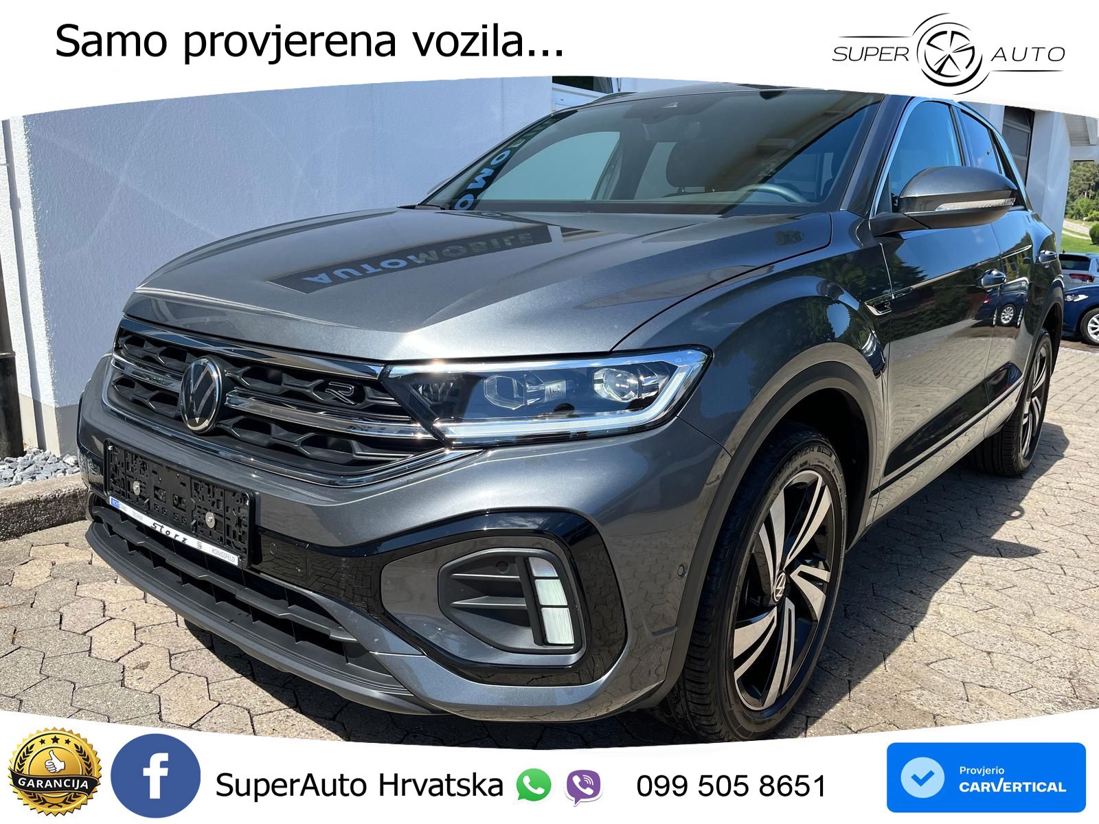 Volkswagen T-Roc 1.5 TSI (150 KS) DSG LED+GR SJED+ACC