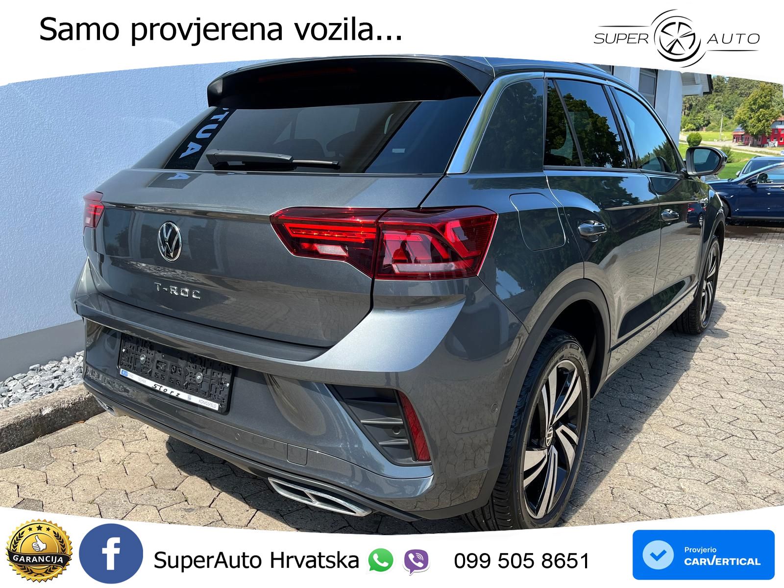 Volkswagen T-Roc 1.5 TSI (150 KS) DSG LED+GR SJED+ACC
