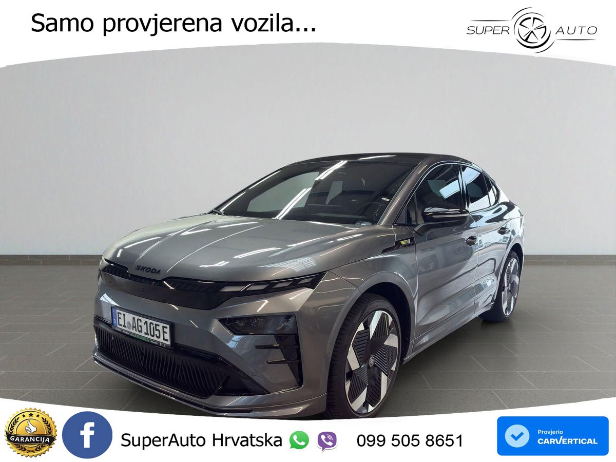 Škoda Enyaq iV RS 82 kWh (340 KS) AWD LED+GR SJED+ACC