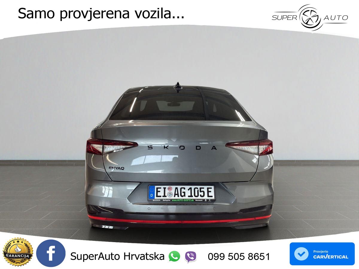 Škoda Enyaq iV RS 82 kWh (340 KS) AWD LED+GR SJED+ACC