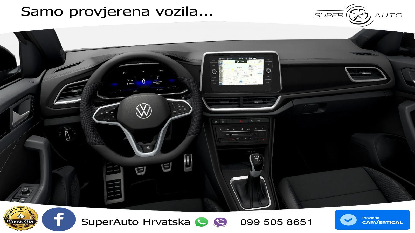 Volkswagen T-Roc 1.5 TSI (150 KS) R-Line LED+GR SJED+ACC