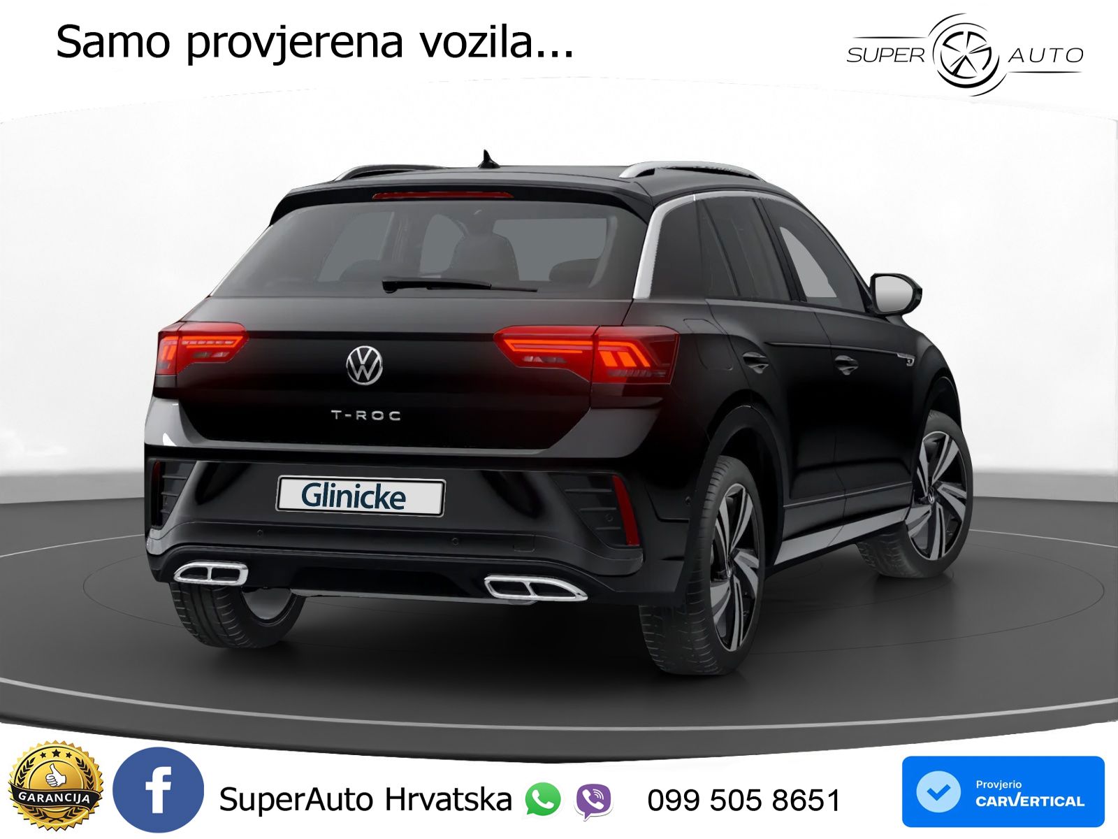 Volkswagen T-Roc 1.5 TSI (150 KS) R-Line LED+GR SJED+ACC