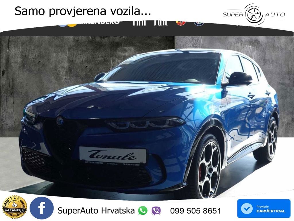 Alfa Romeo Tonale 1.5 VGT (160 KS) 48V-Hybrid TCT LED+GR SJED+ACC