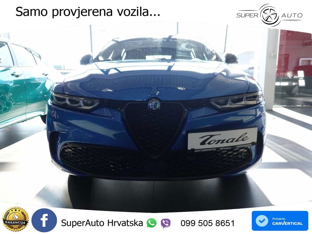 Alfa Romeo Tonale 1.5 VGT (160 KS) 48V-Hybrid TCT LED+GR SJED+ACC