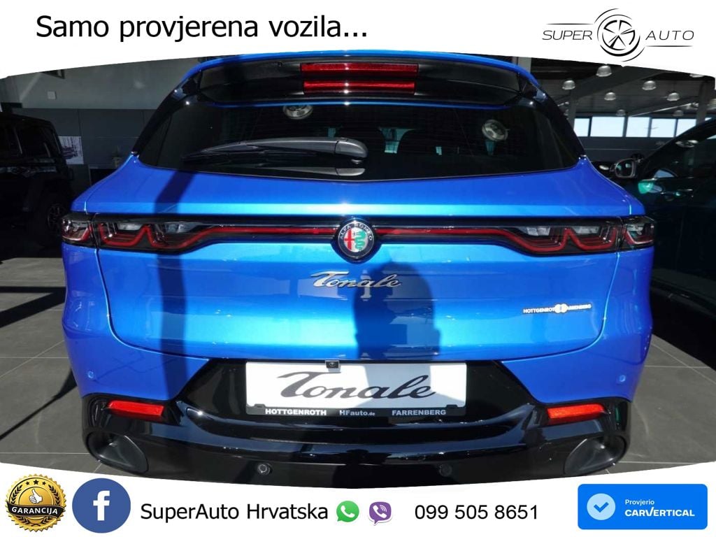 Alfa Romeo Tonale 1.5 VGT (160 KS) 48V-Hybrid TCT LED+GR SJED+ACC