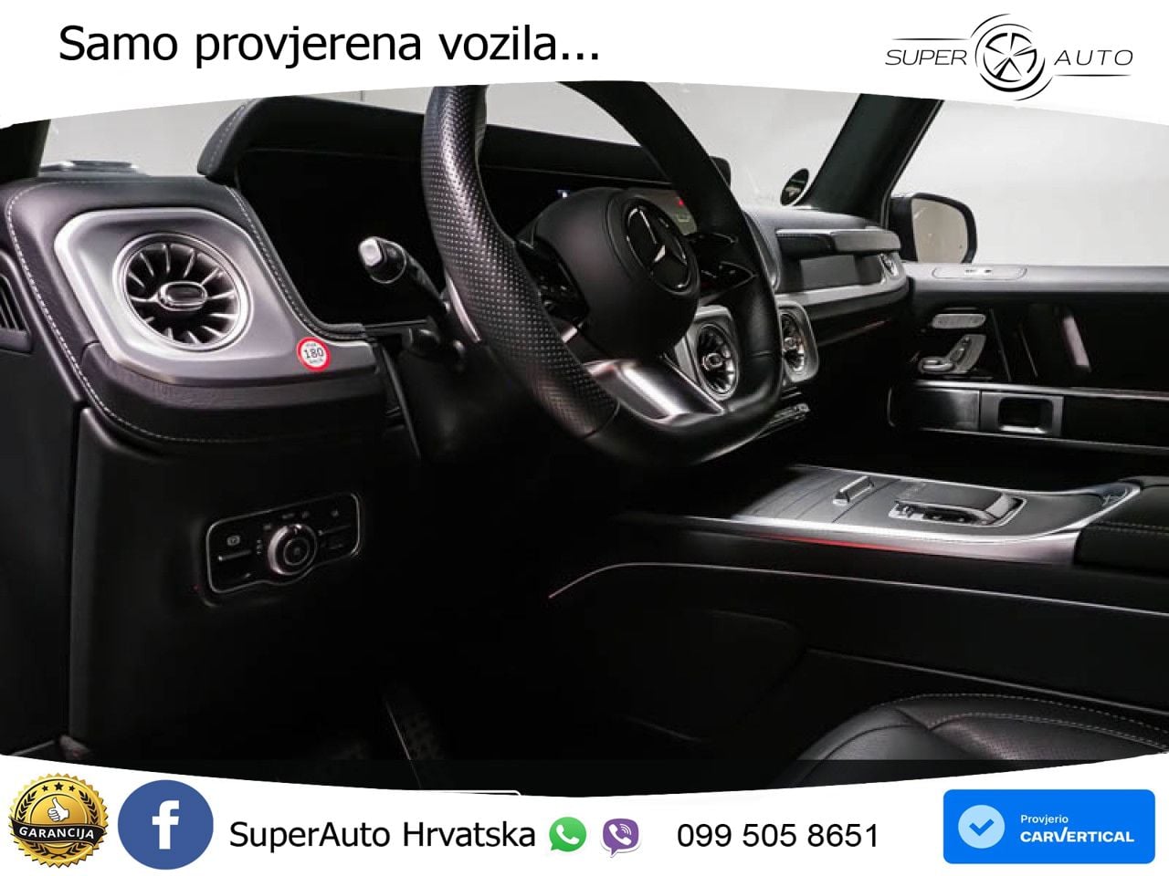 Mercedes G 450d Long (367 KS) 4MATIC 9G-TRONIC Exclusive LED+GR SJED+ACC