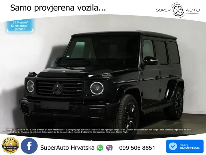 Mercedes G 450d Long (367 KS) 4MATIC 9G-TRONIC Exclusive LED+GR SJED+ACC