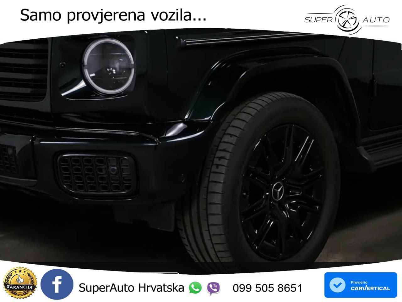 Mercedes G 450d Long (367 KS) 4MATIC 9G-TRONIC Exclusive LED+GR SJED+ACC