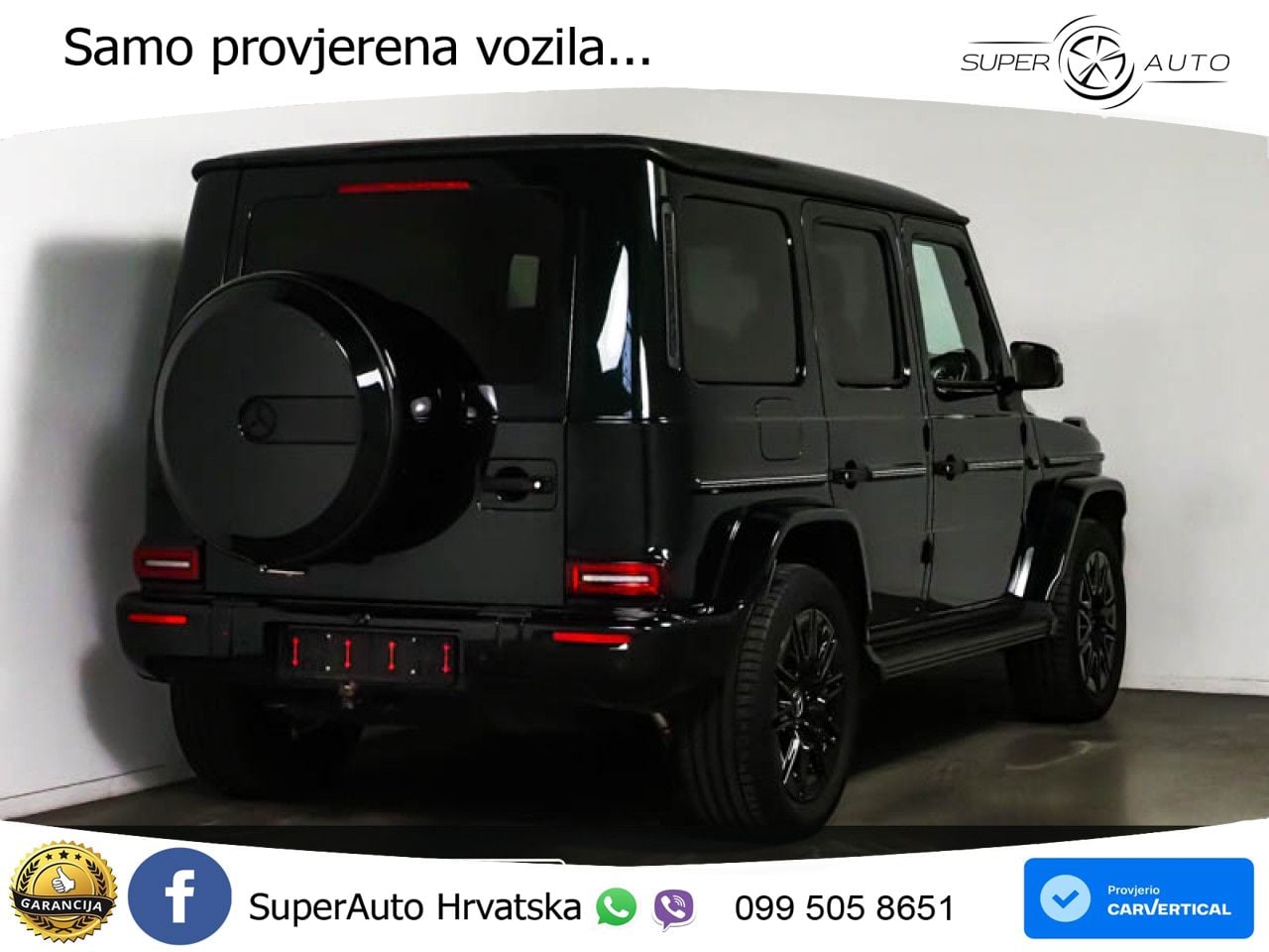 Mercedes G 450d Long (367 KS) 4MATIC 9G-TRONIC Exclusive LED+GR SJED+ACC
