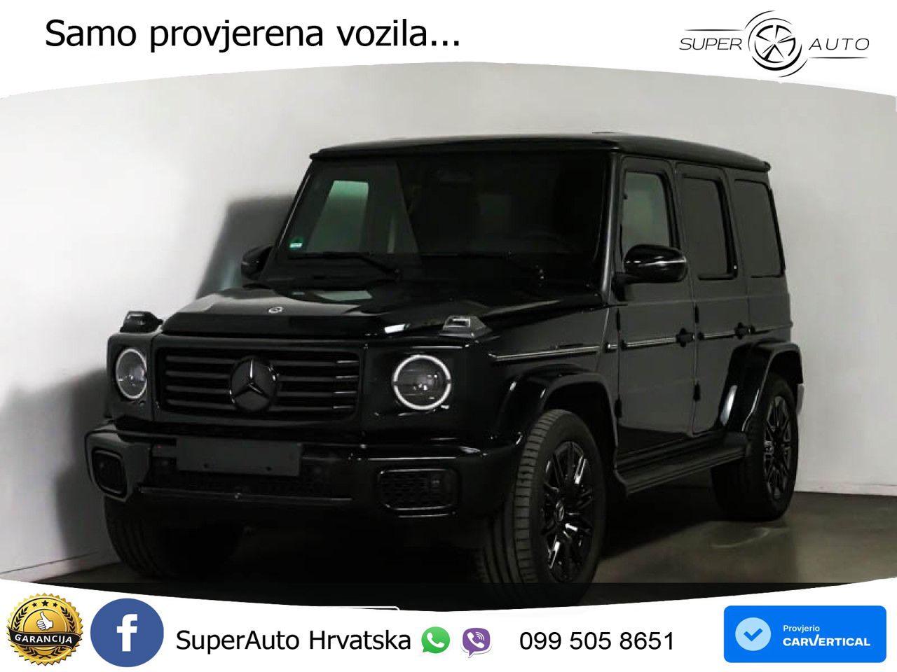 Mercedes G 450d Long (367 KS) 4MATIC 9G-TRONIC Exclusive LED+GR SJED+ACC