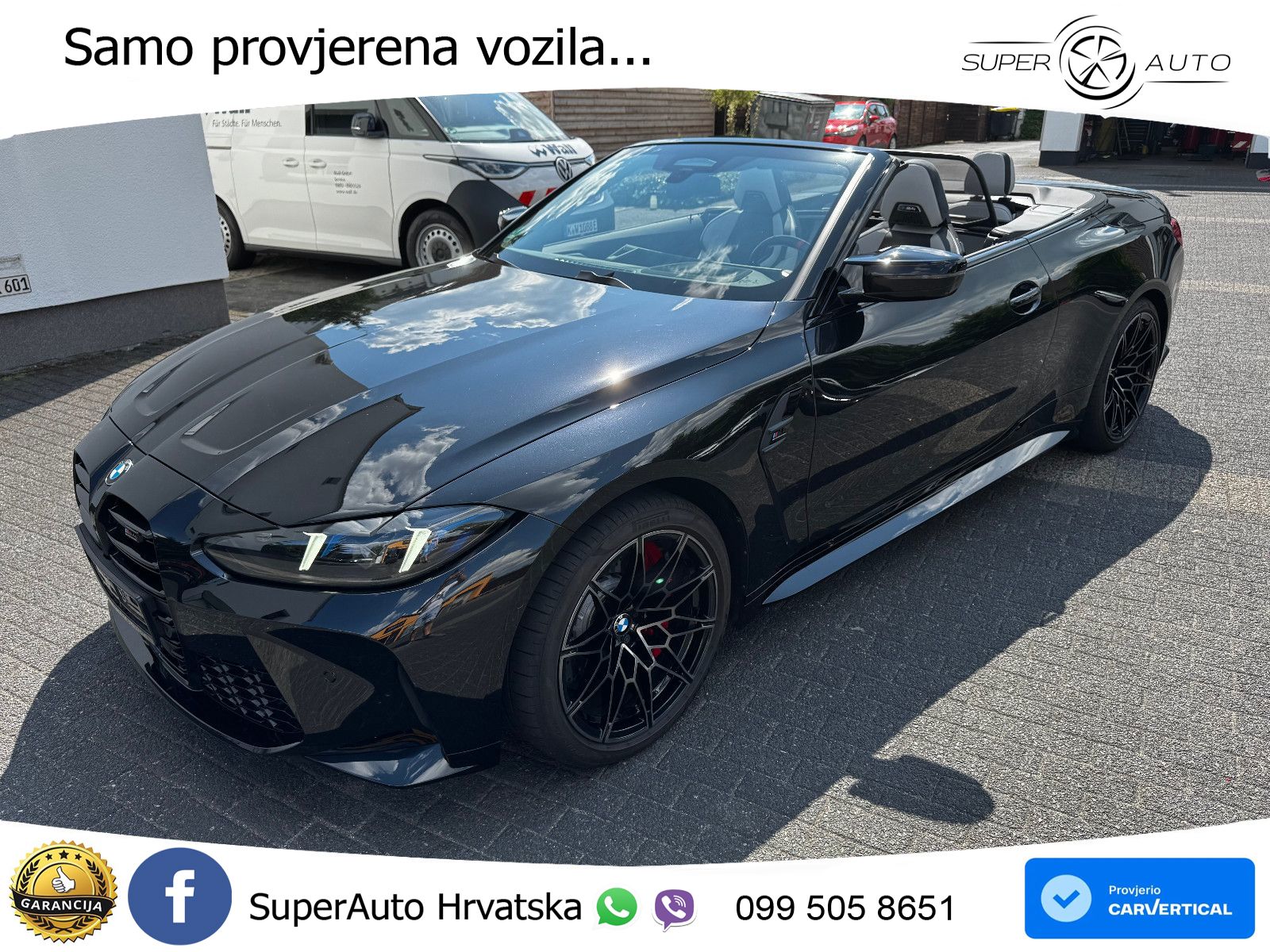 BMW M4 Convertible Competition 3.0 (530 KS) xDrive Steptronic MATRIX+GR SJED+KAM