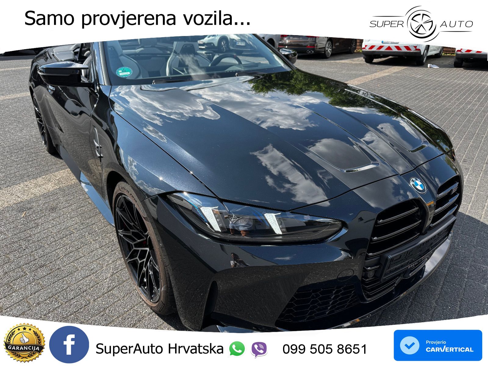 BMW M4 Convertible Competition 3.0 (530 KS) xDrive Steptronic MATRIX+GR SJED+KAM