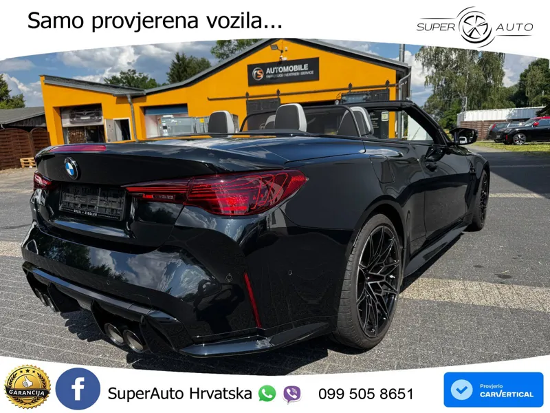 BMW M4 Convertible Competition 3.0 (530 KS) xDrive Steptronic MATRIX+GR SJED+KAM