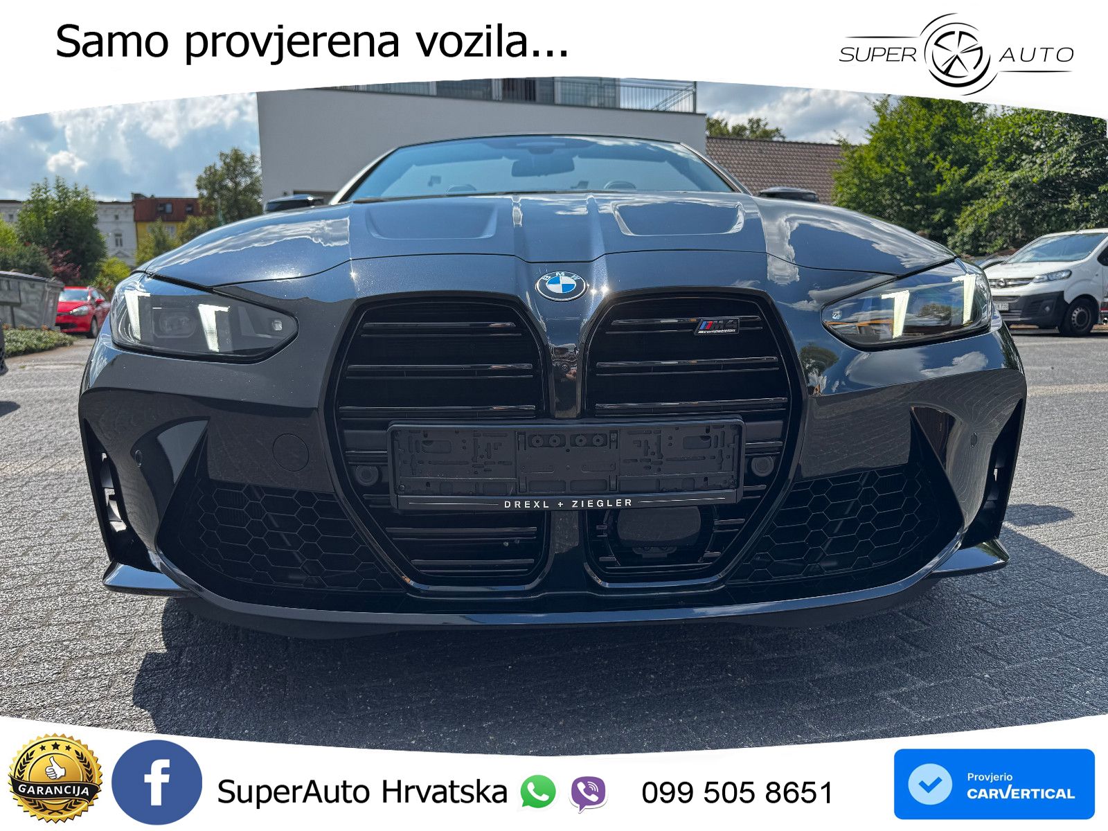 BMW M4 Convertible Competition 3.0 (530 KS) xDrive Steptronic MATRIX+GR SJED+KAM