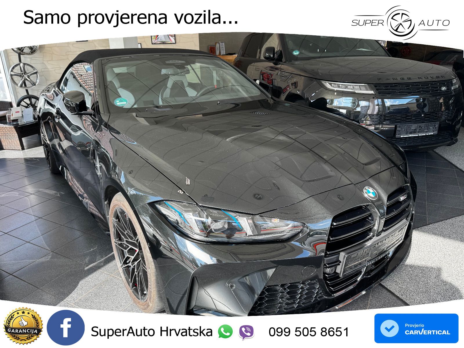 BMW M4 Convertible Competition 3.0 (530 KS) xDrive Steptronic MATRIX+GR SJED+KAM