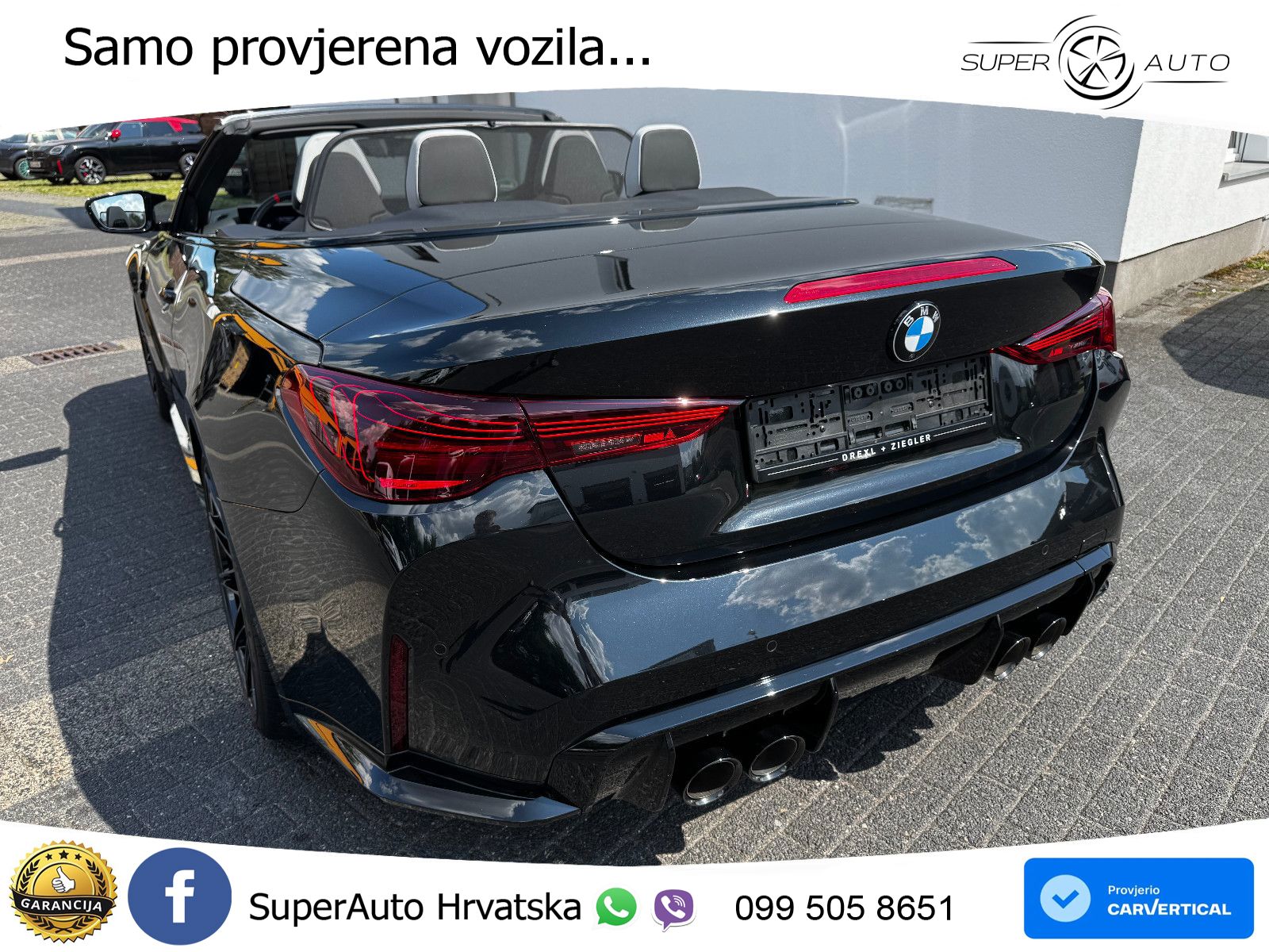 BMW M4 Convertible Competition 3.0 (530 KS) xDrive Steptronic MATRIX+GR SJED+KAM