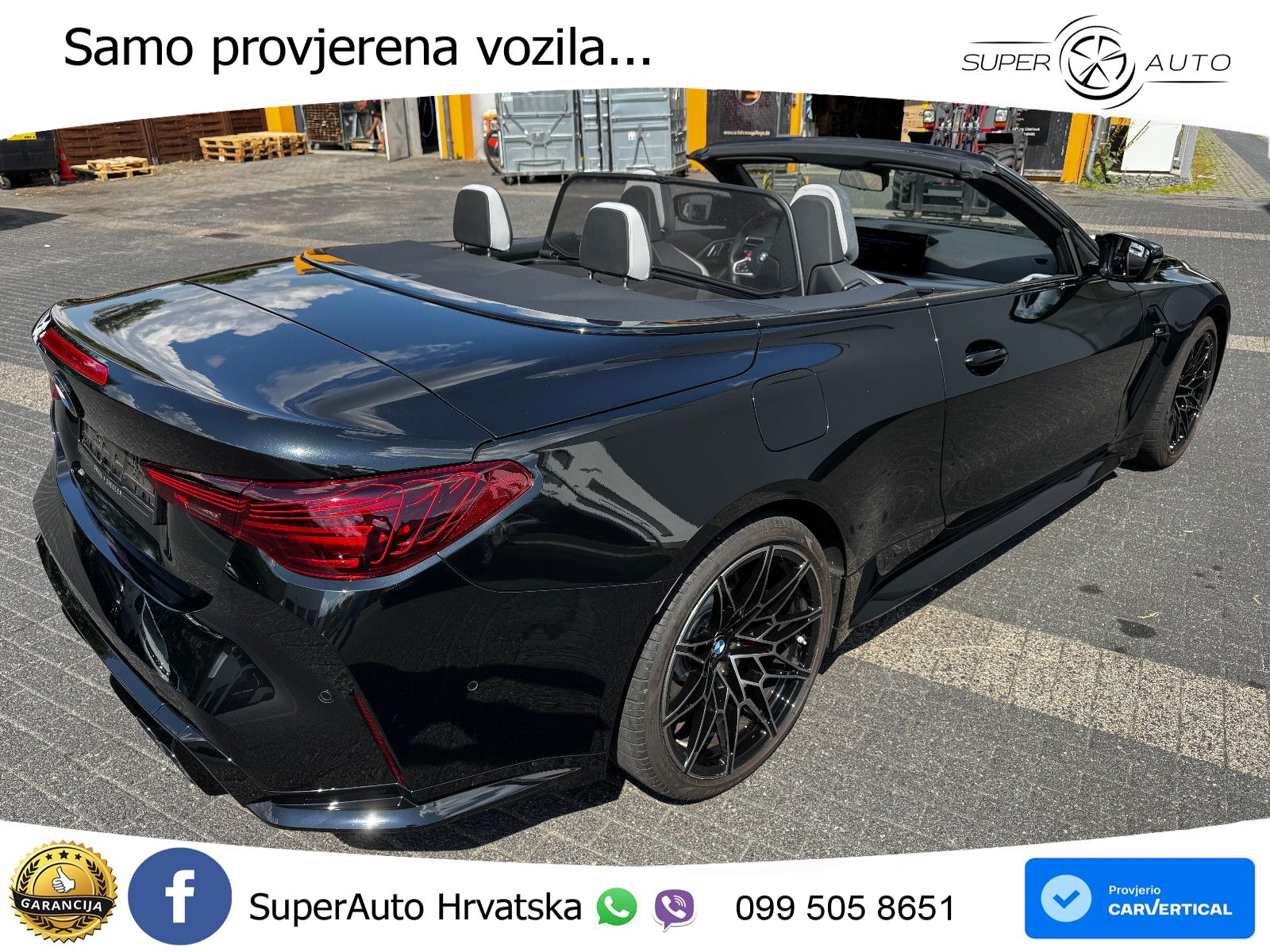 BMW M4 Convertible Competition 3.0 (530 KS) xDrive Steptronic MATRIX+GR SJED+KAM