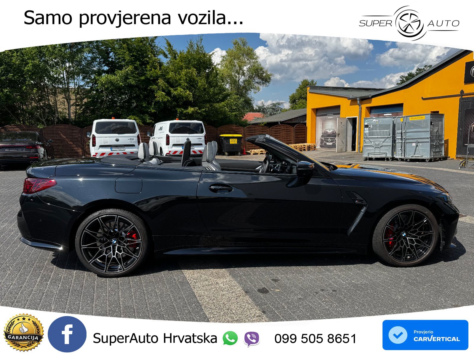 BMW M4 Convertible Competition 3.0 (530 KS) xDrive Steptronic MATRIX+GR SJED+KAM