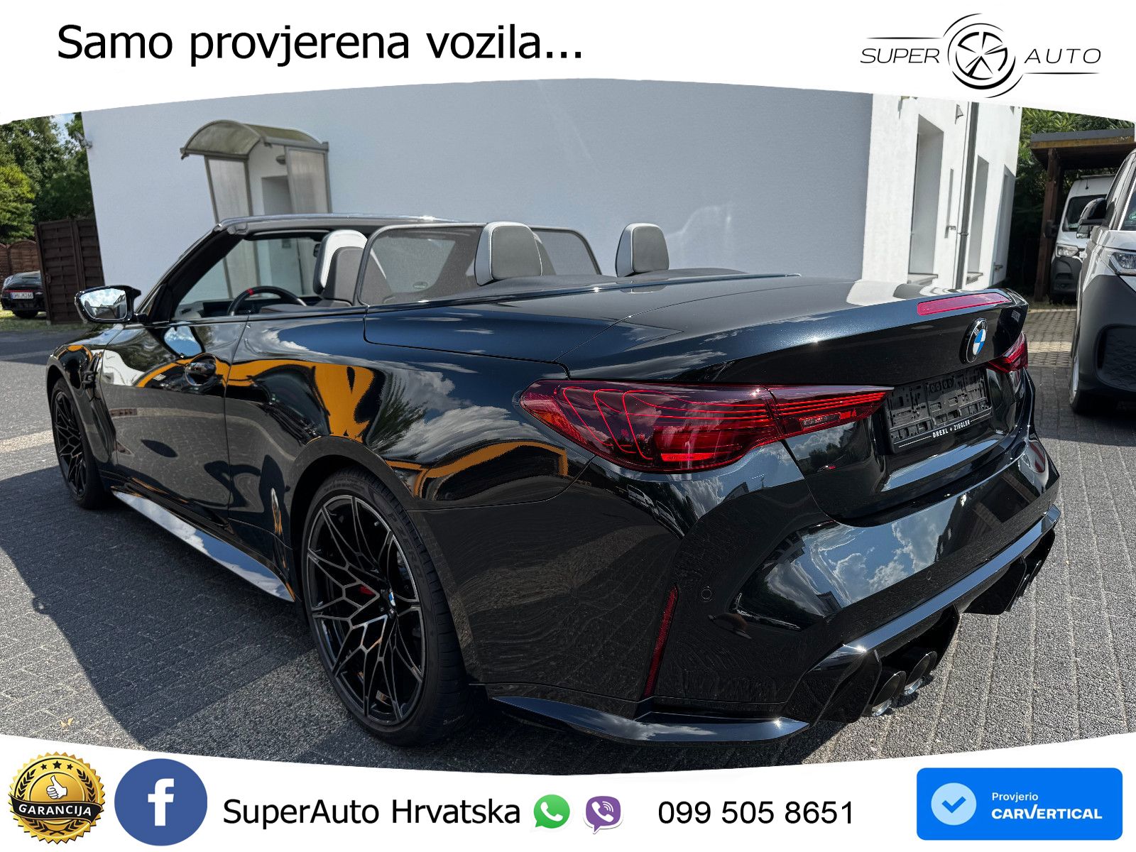 BMW M4 Convertible Competition 3.0 (530 KS) xDrive Steptronic MATRIX+GR SJED+KAM