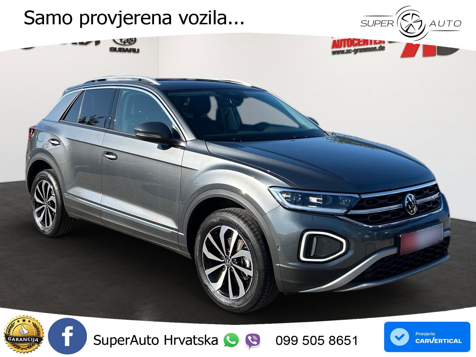 Volkswagen T-Roc 1.5 TSI (150 KS) DSG MATRIX+GR SJED+KAM