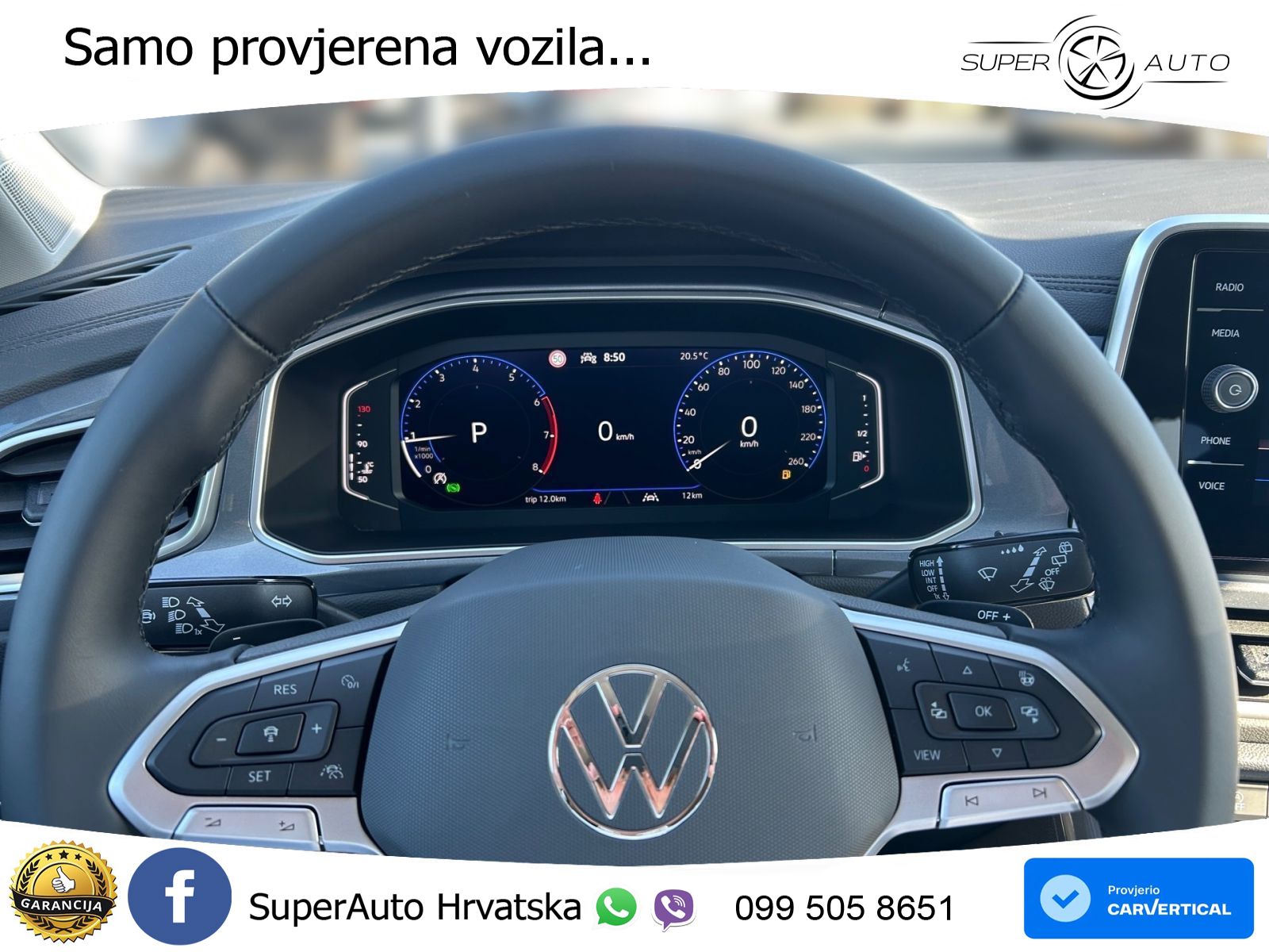 Volkswagen T-Roc 1.5 TSI (150 KS) DSG MATRIX+GR SJED+KAM
