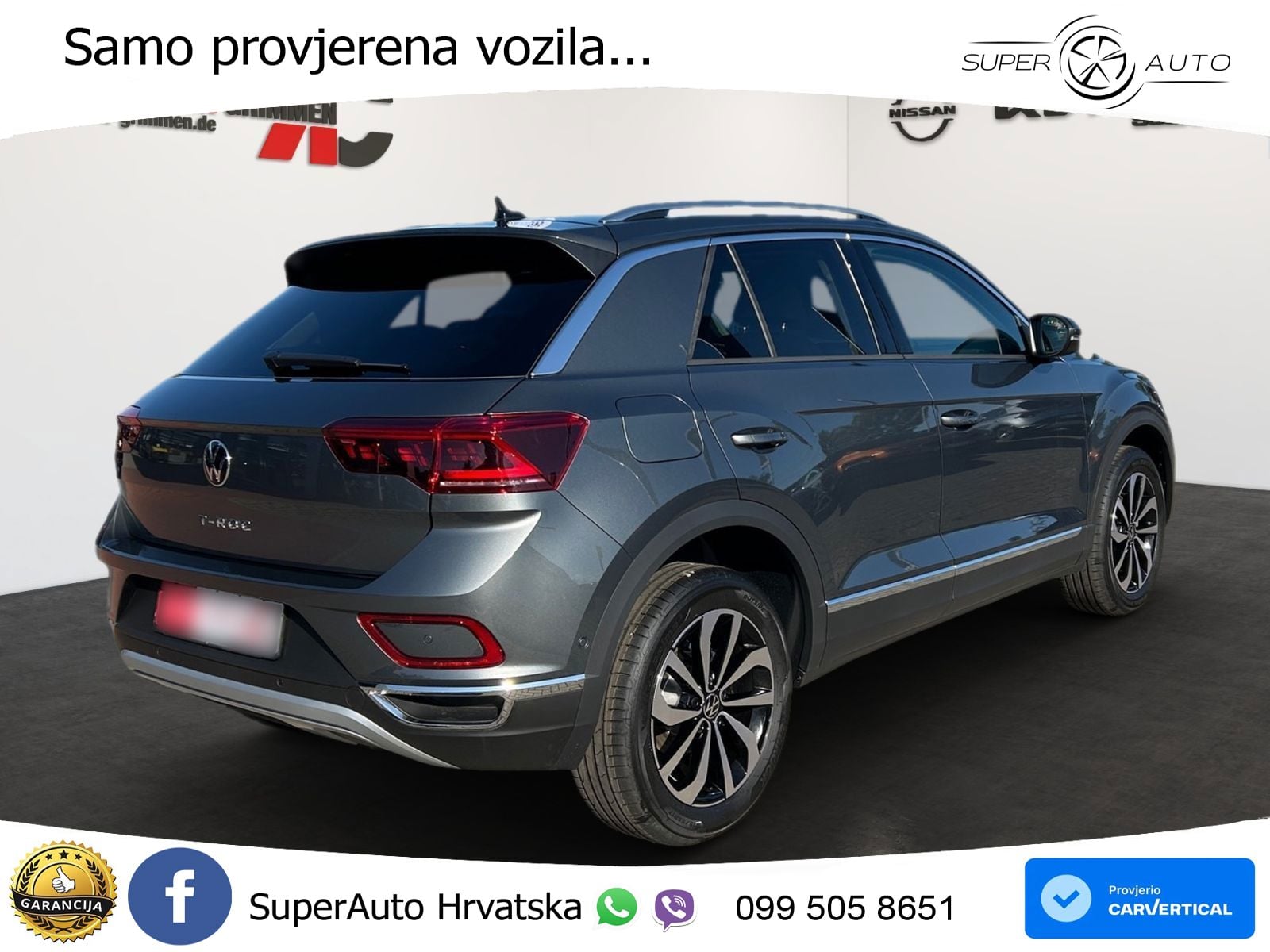 Volkswagen T-Roc 1.5 TSI (150 KS) DSG MATRIX+GR SJED+KAM