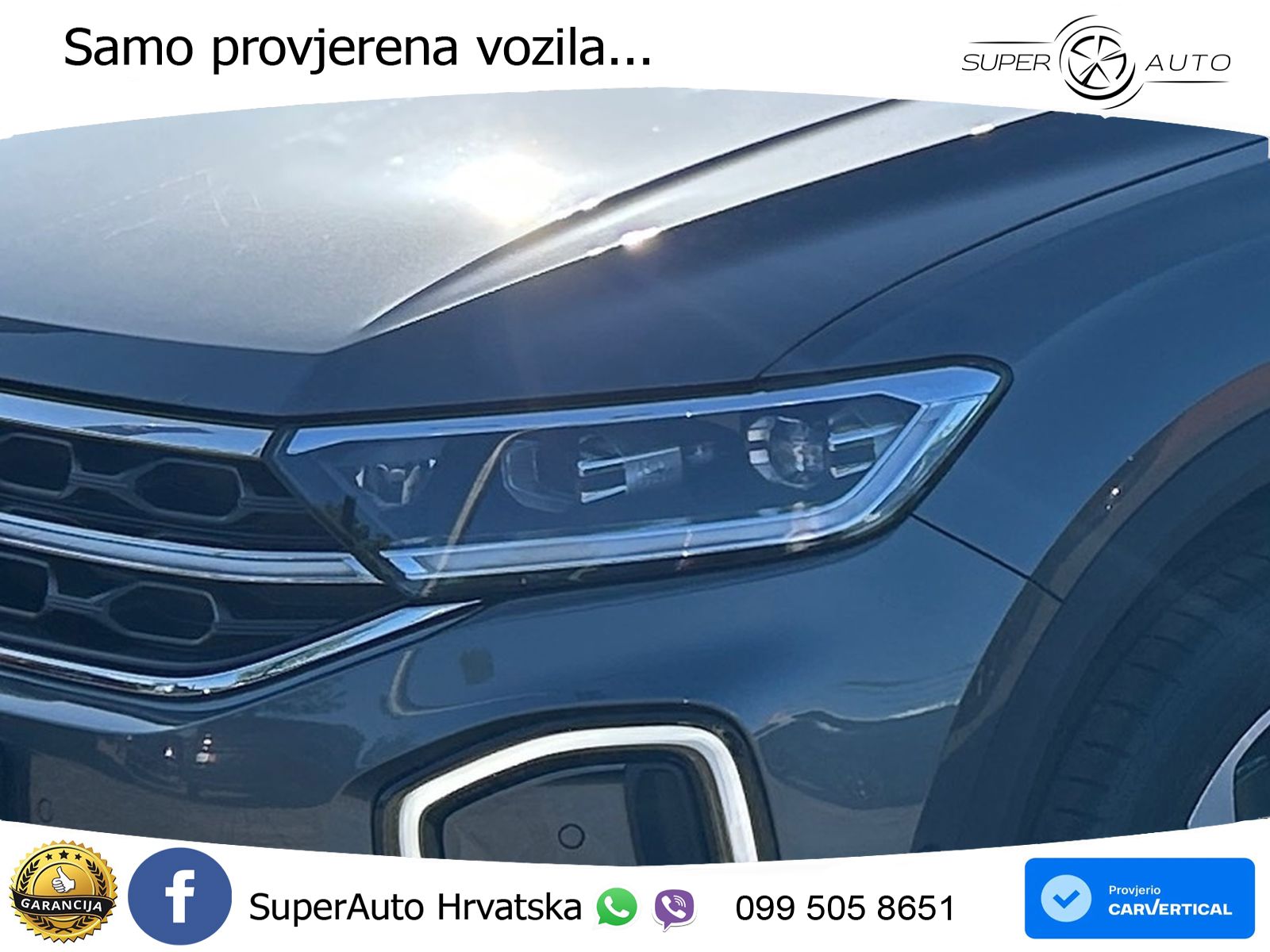 Volkswagen T-Roc 1.5 TSI (150 KS) DSG MATRIX+GR SJED+KAM