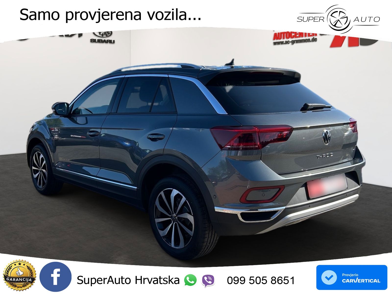 Volkswagen T-Roc 1.5 TSI (150 KS) DSG MATRIX+GR SJED+KAM
