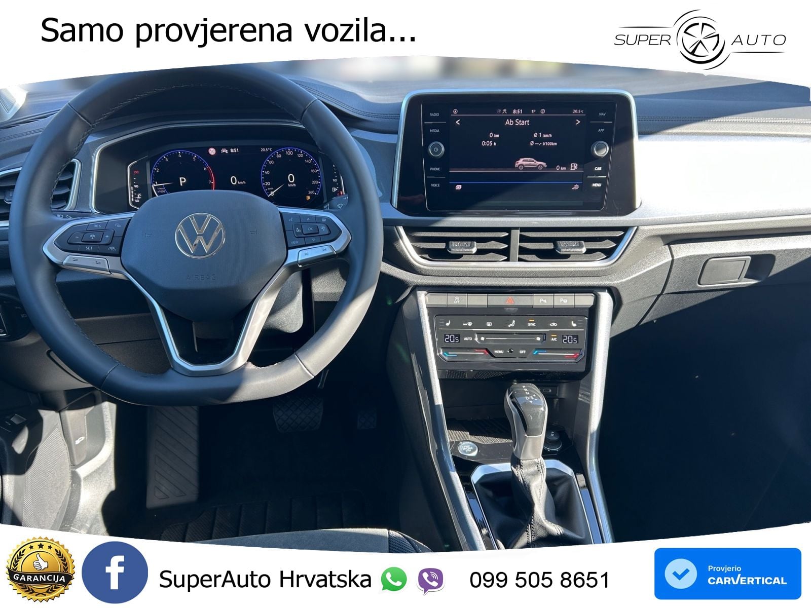 Volkswagen T-Roc 1.5 TSI (150 KS) DSG MATRIX+GR SJED+KAM