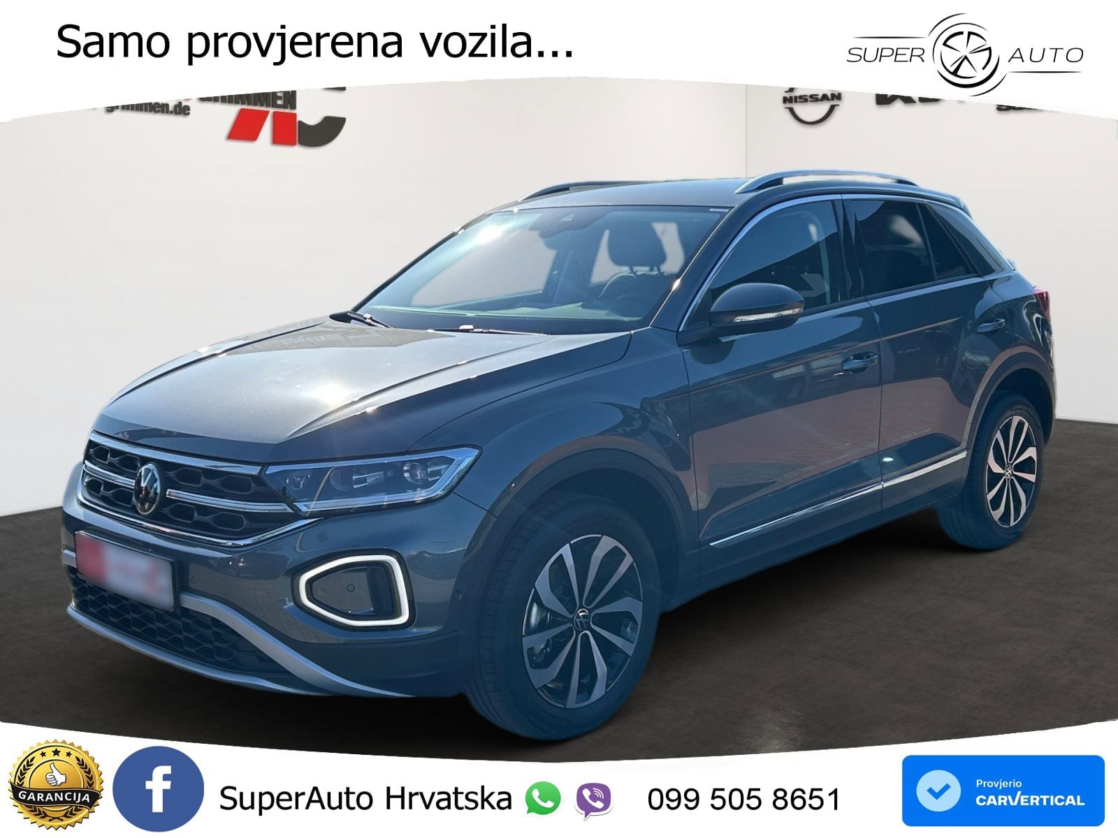Volkswagen T-Roc 1.5 TSI (150 KS) DSG MATRIX+GR SJED+KAM