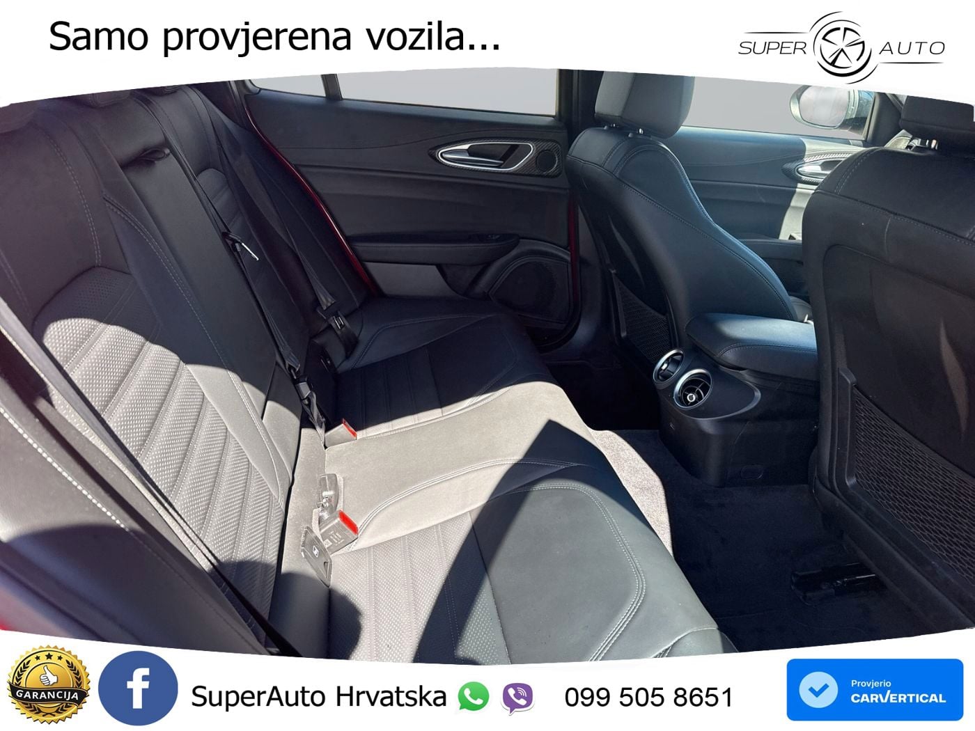 Alfa Romeo Giulia Quadrifoglio 2.9 V6 Bi-Turbo (520 KS) Automatic LED+GR SJED+ACC