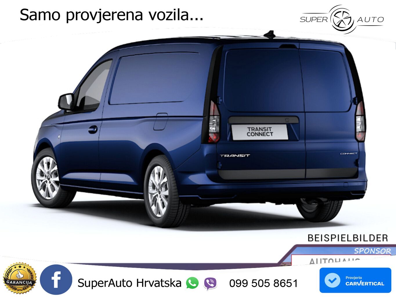 Ford Transit Connect L2 Aut Limited LED AHK UVP-26%* 122 KS