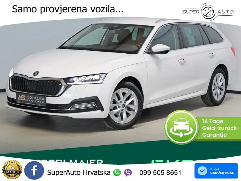 Škoda Octavia Combi 2.0 TDI (150 KS) DSG LED+GR SJED+ACC