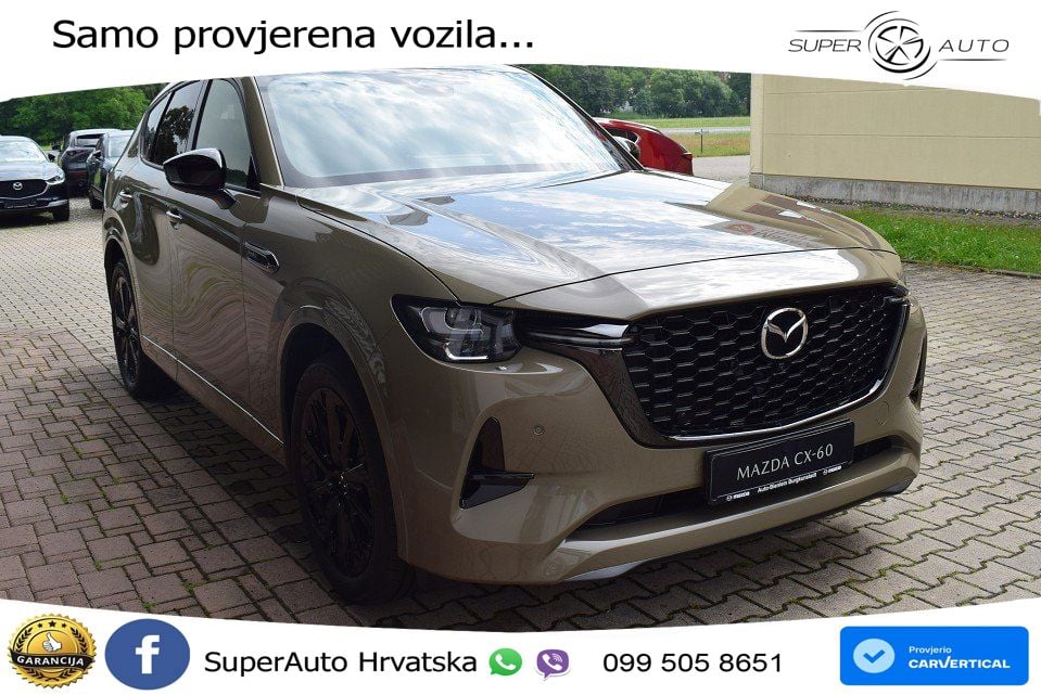Mazda CX-60 2.5 e-Skyactiv (328 KS) AWD Automatic MATRIX+GR SJED+KAM