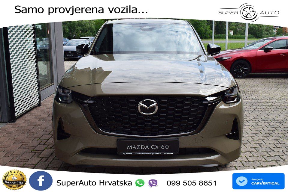 Mazda CX-60 2.5 e-Skyactiv (328 KS) AWD Automatic MATRIX+GR SJED+KAM