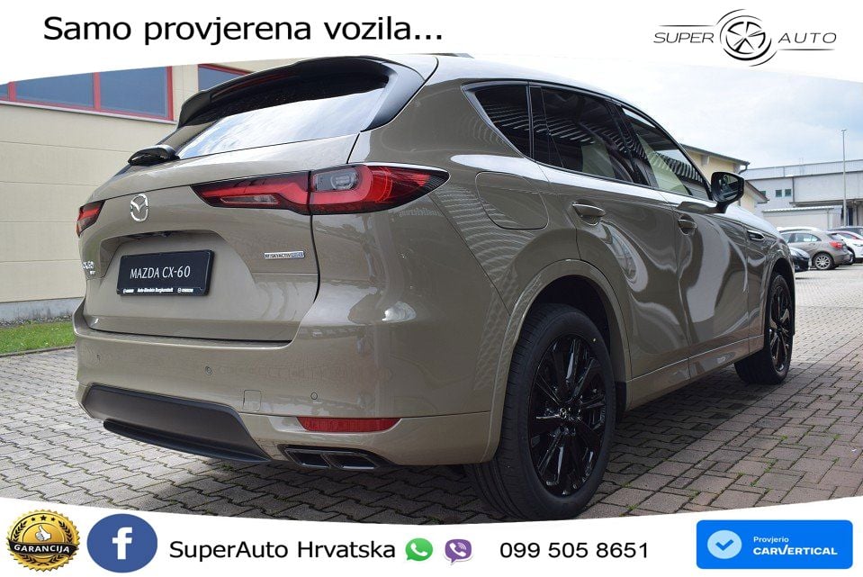 Mazda CX-60 2.5 e-Skyactiv (328 KS) AWD Automatic MATRIX+GR SJED+KAM