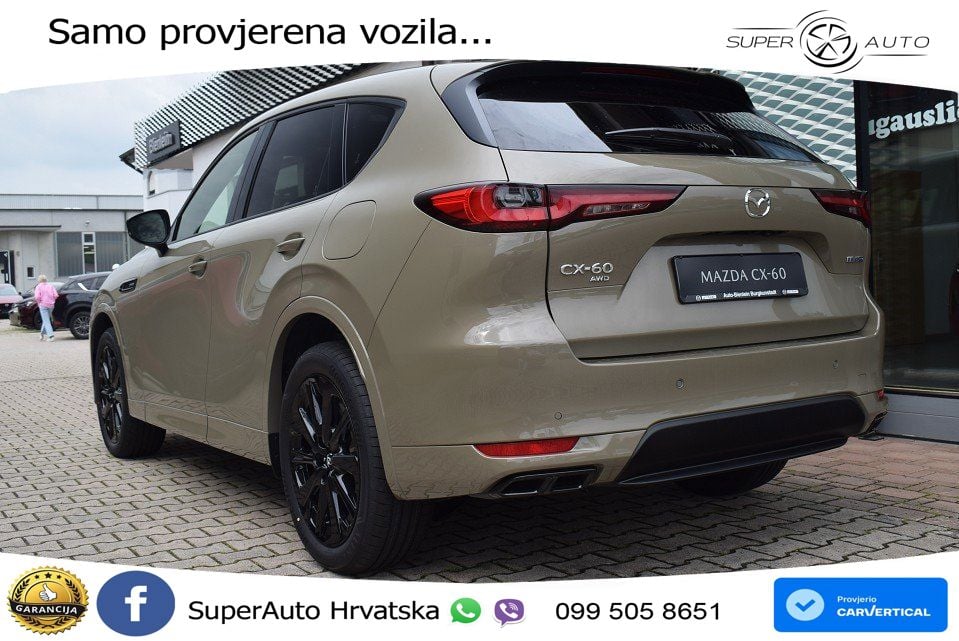 Mazda CX-60 2.5 e-Skyactiv (328 KS) AWD Automatic MATRIX+GR SJED+KAM