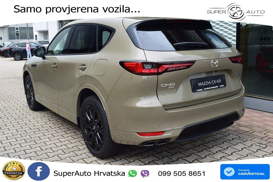 Mazda CX-60 2.5 e-Skyactiv (328 KS) AWD Automatic MATRIX+GR SJED+KAM