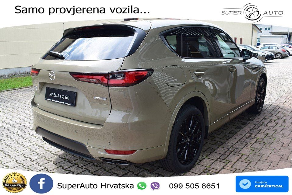 Mazda CX-60 2.5 e-Skyactiv (328 KS) AWD Automatic MATRIX+GR SJED+KAM