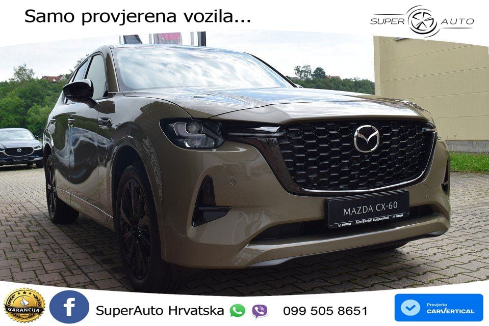 Mazda CX-60 2.5 e-Skyactiv (328 KS) AWD Automatic MATRIX+GR SJED+KAM