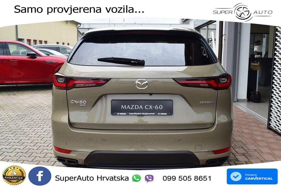 Mazda CX-60 2.5 e-Skyactiv (328 KS) AWD Automatic MATRIX+GR SJED+KAM