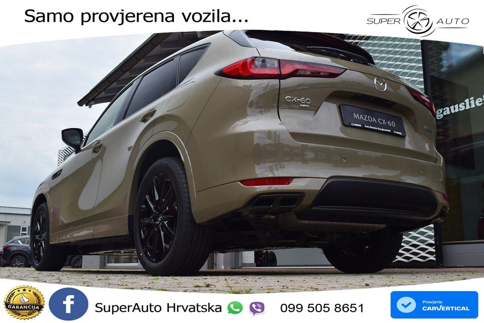 Mazda CX-60 2.5 e-Skyactiv (328 KS) AWD Automatic MATRIX+GR SJED+KAM