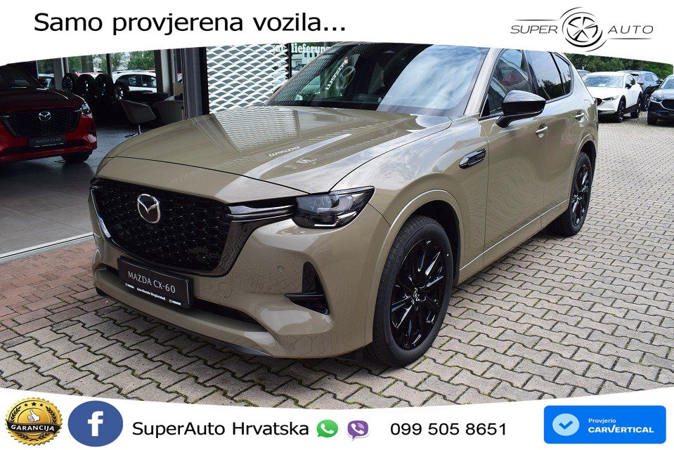 Mazda CX-60 2.5 e-Skyactiv (328 KS) AWD Automatic MATRIX+GR SJED+KAM