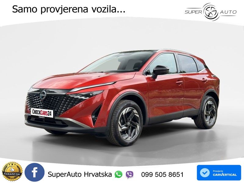 Nissan Qashqai 1.3 DIG-T (158 KS) Xtronic N-Connecta ACC+GR SJED+360+PANO