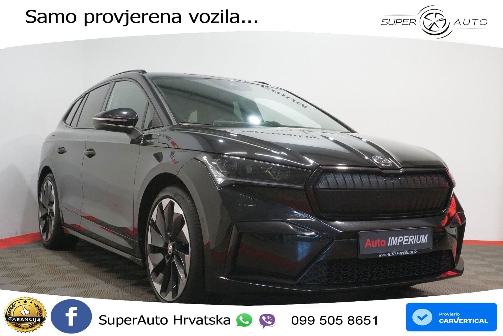 Škoda Enyaq iV 80x 82 kWh (265 KS) AWD SportLine