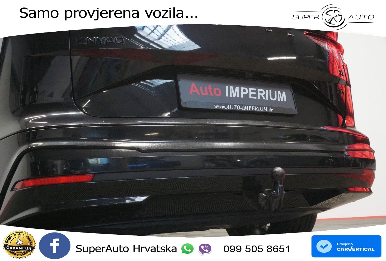 Škoda Enyaq iV 80x 82 kWh (265 KS) AWD SportLine